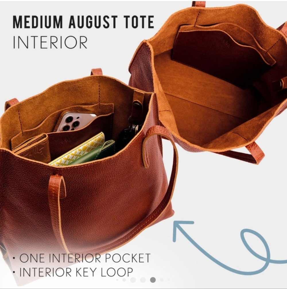 Portland Leather Goods Medium August Seaglass - Picture 8 of 9